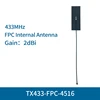 Free samples 433mhz FPC internal antenna rf vhf wireless module and device iot omni antenne IPX