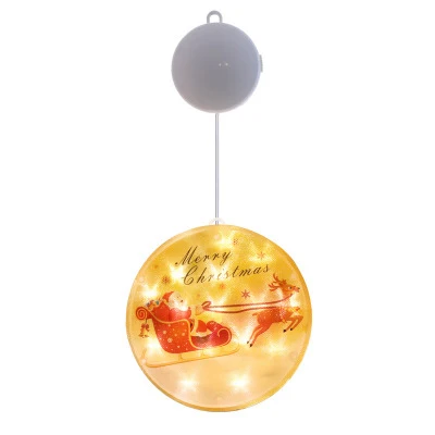 P1244 New Design Christmas Led Light Creative Hanging Star Holiday Xmas Luminous Party Decoration light