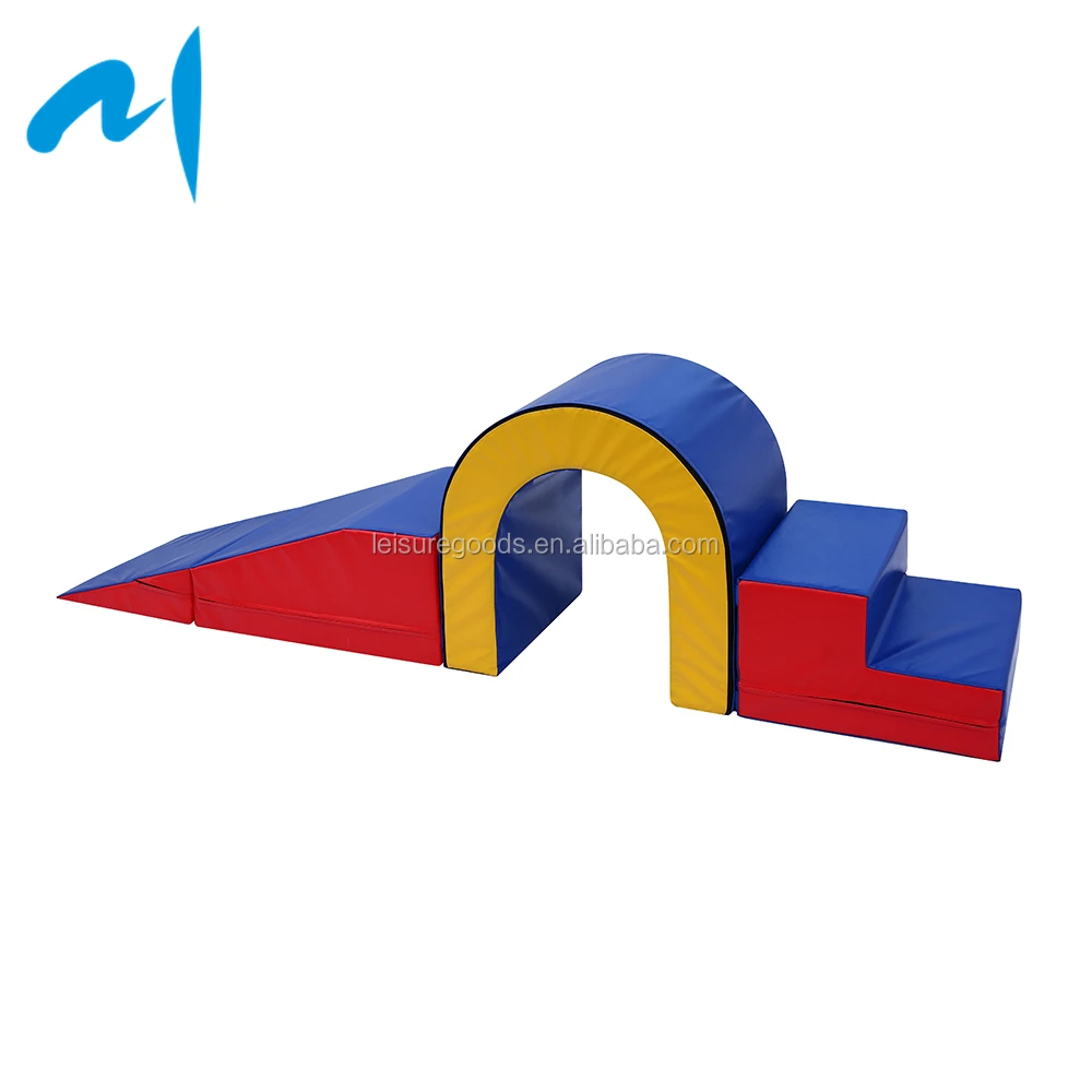 large-soft-play-slide-and-steps-kids-indoor-climbing-play-gym-equipment