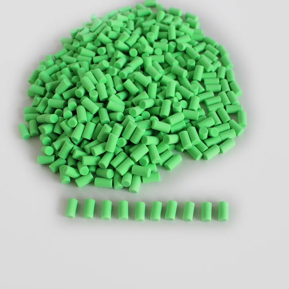 Safe and non-toxic pencil components are sold in large quantities with colored eraser top