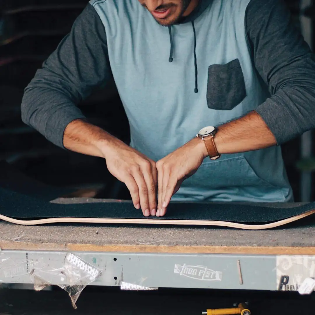 Custom Sandpaper Bubble Free Easy Adhere Longboards Nonslip Tear Proof