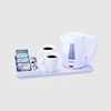 Five-Star Hotel Dedicated Electric Kettle With Tray For Hotel,Hotel Electric Water Kettle Tray Set