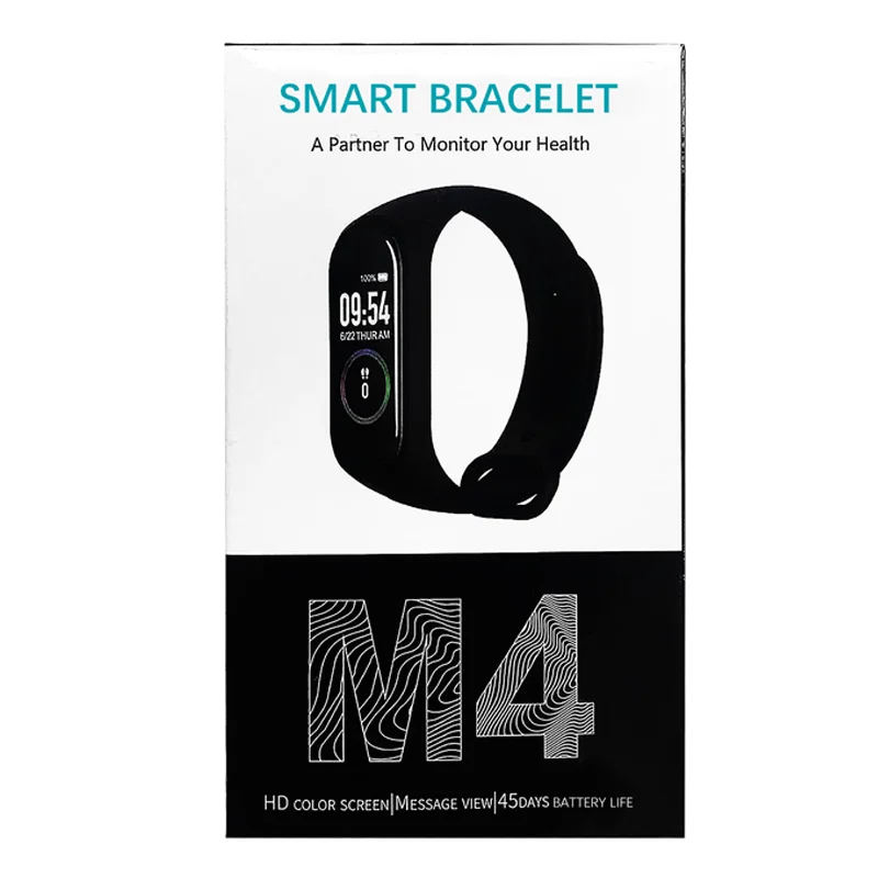 2021 Bandas Inteligentes Impermeable Mi 4 Sport Smartband M4 Fitness