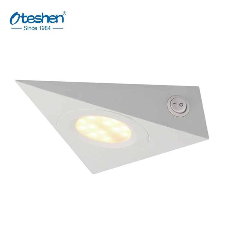 Manufacture Triangle Surface Mounted Led Light under cabinet 2W