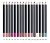 Wholesale No Logo Multi Use 3 In 1 Lip Liner 16 Color Waterproof Lip liner Eyeliner Eyebrow Pencil