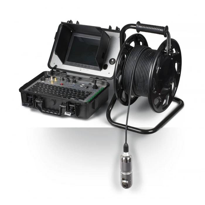 100m 360 Degree Rotary Pan Tilt Borewell Scanning Camera Borehole Inspection Camera With 10 Inch