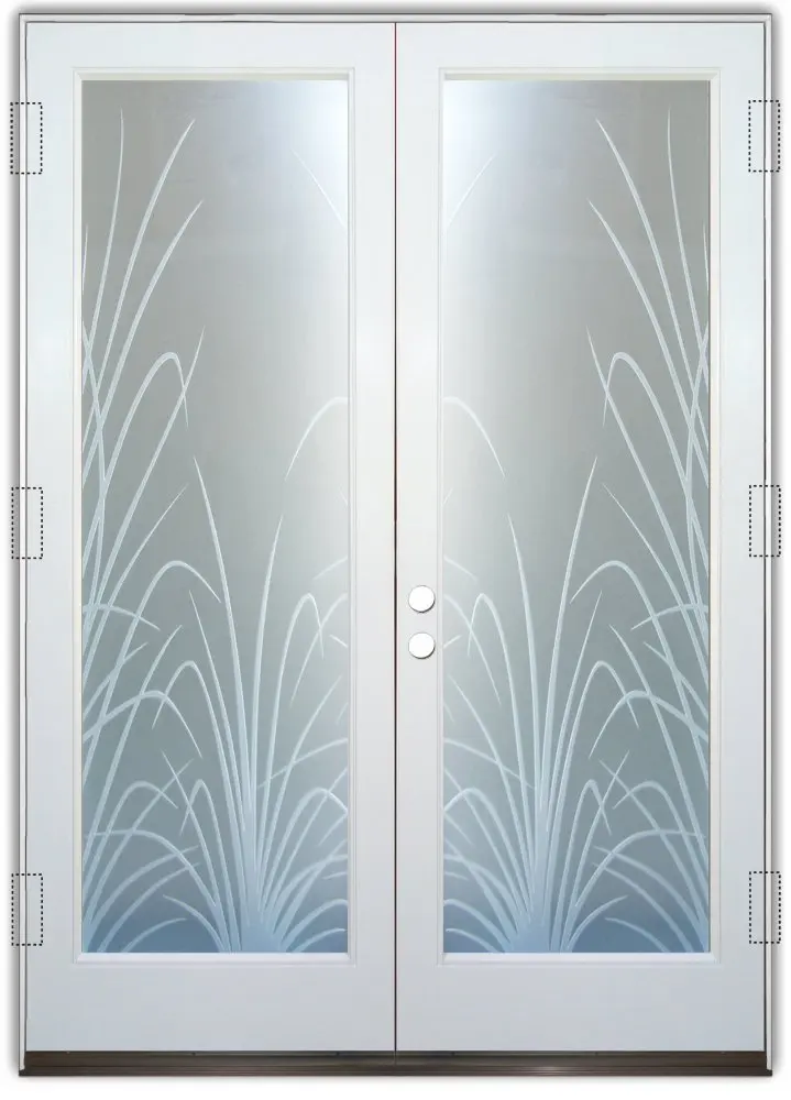 Decorative Frosted Glass/Acid Etched Glass Doors/Windows/Partitions