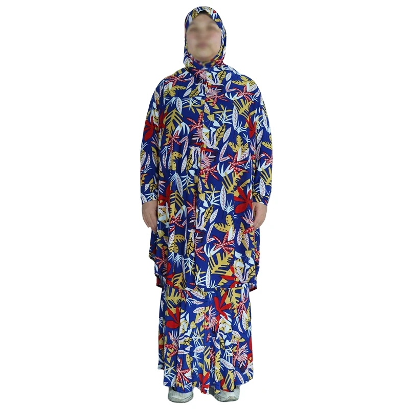Abaya Fleurie Traditionnelle – Robe Islamique Imprimée 3XL – Grossiste Turquie Grossiste Turquie