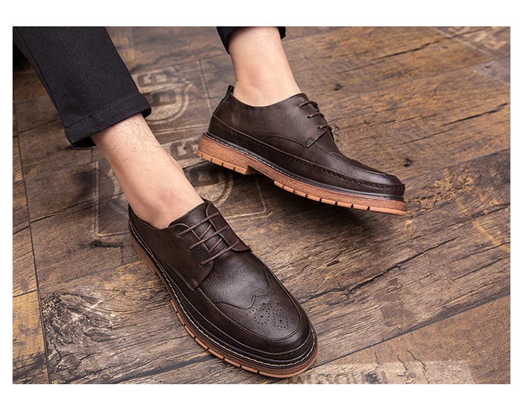 2021 New Men�s British Fashion Business Dress Shoes Buy