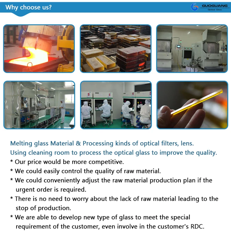 ir filters with custom size