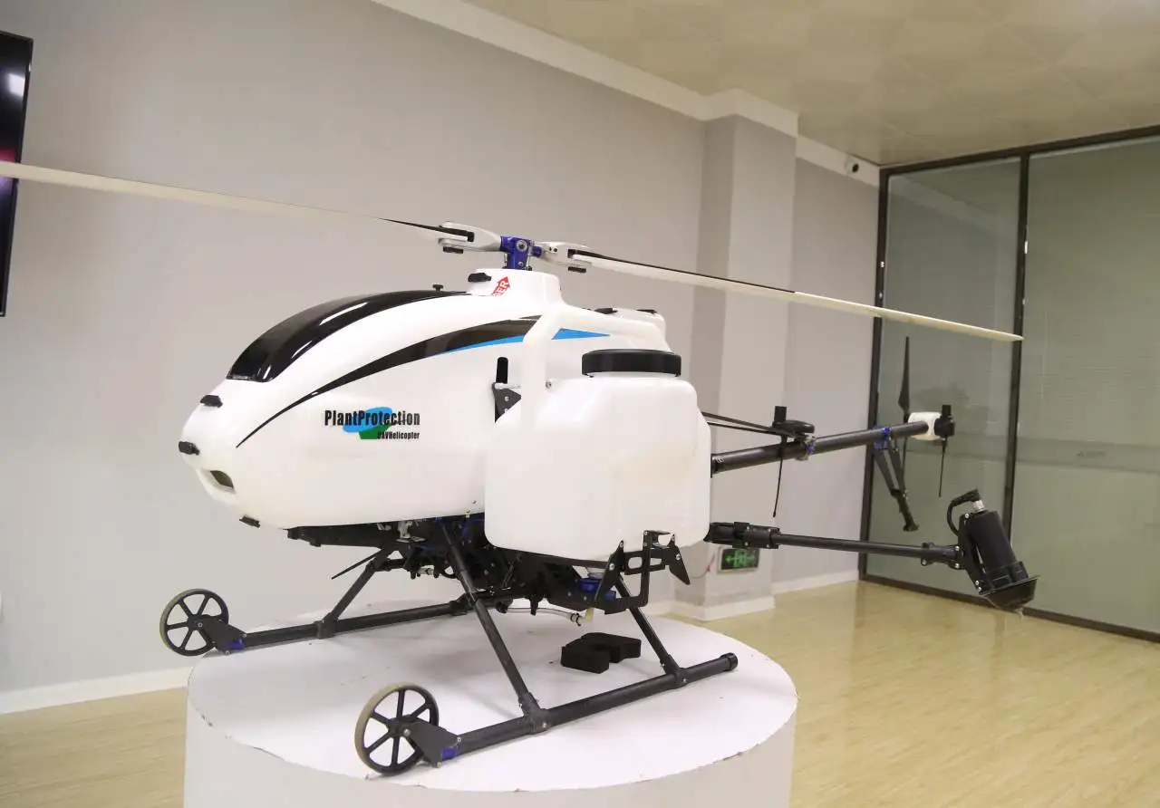 Heavy Machinery Agricultural Helicopter Latest Technology Drone 2019