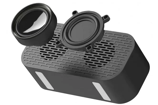 Amazon eBay LED alarm clock colorful wireless speaker home outdoor - ANKUX.COM