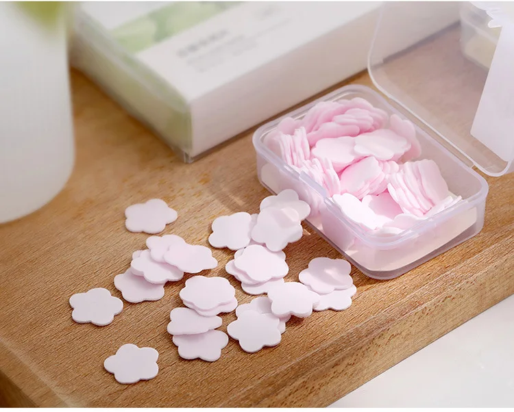 aixin批发手提手皂纸旅行一次性肥皂纸洗手天然有机纸肥皂 - buy