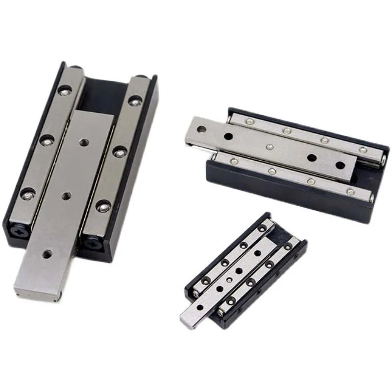 product vrt simple module linear manual x axis cross roller guide rail single axis displacement table micro workbench aluminum-17
