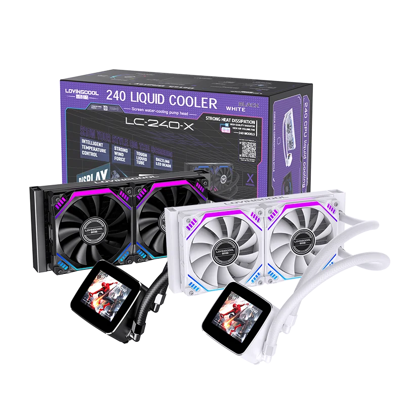 LOVINGCOOL 240mm Liquid Cooler - Efficient Gaming Solution