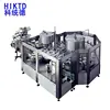 High accuracy automatic milk tea drink coffee liquid filling capping labeling machine manufacturer