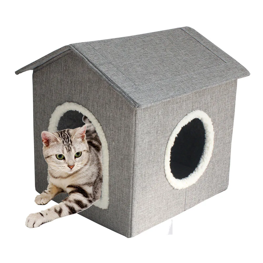 可折叠猫房子宠物公寓工厂批发小猫家