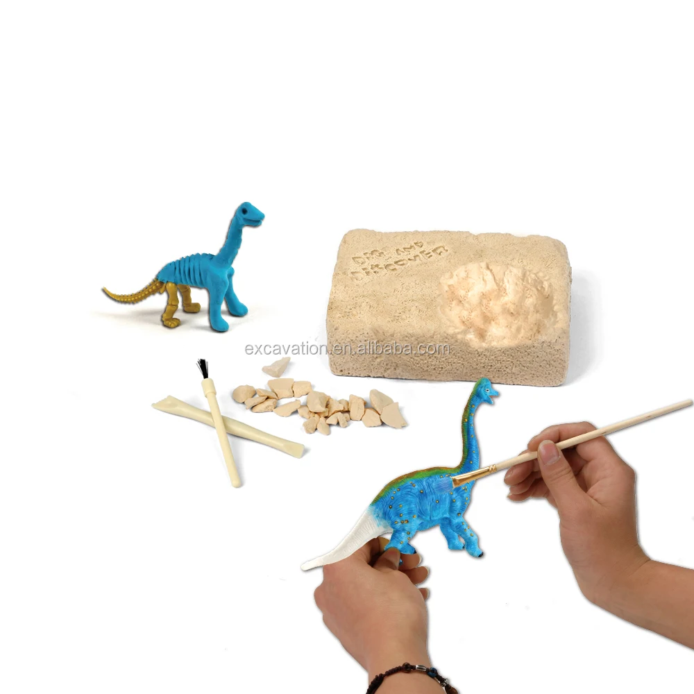 mould and paint dinosaur kit