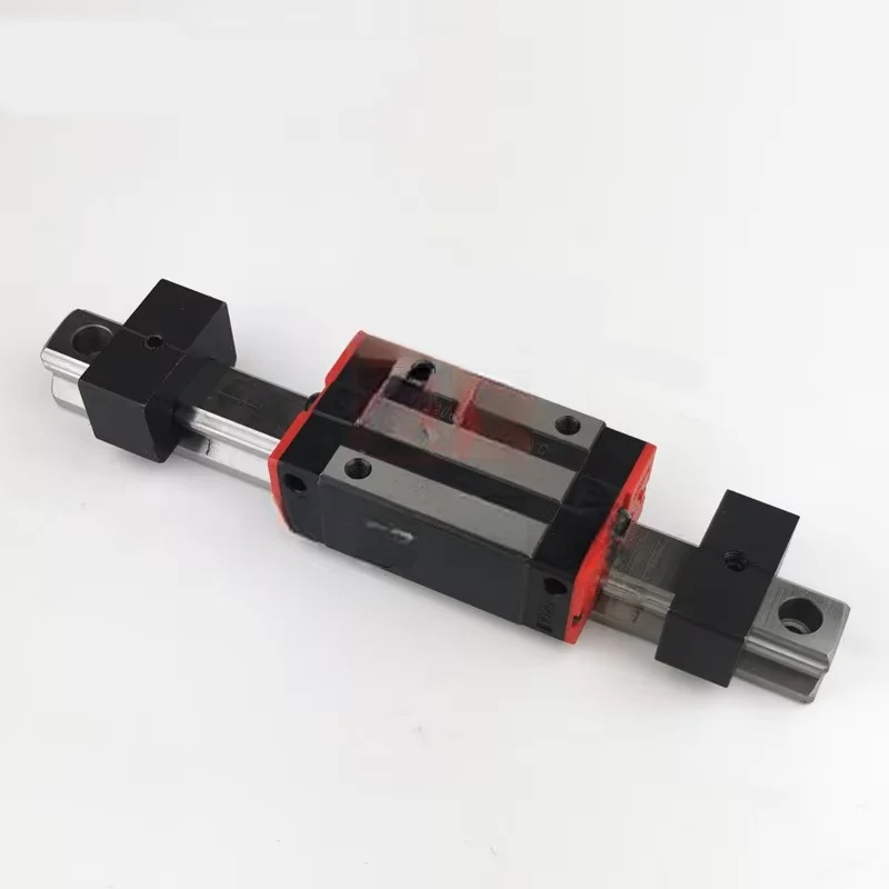 product linear guide rail limiter positioning ring slider fixing block square guide rail lock fixing ring aluminum alloy bearing-16