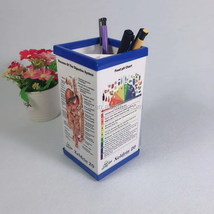 Pvc 3d Medical Pen Holder,Promotional Plastic Pen Holder With 3d