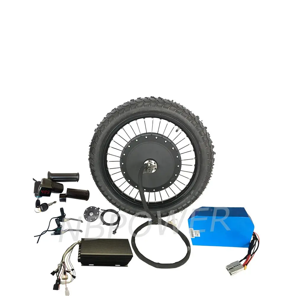 96v 8000w Electric Motorcycle Conversion Kit 8kw Electric Conversion