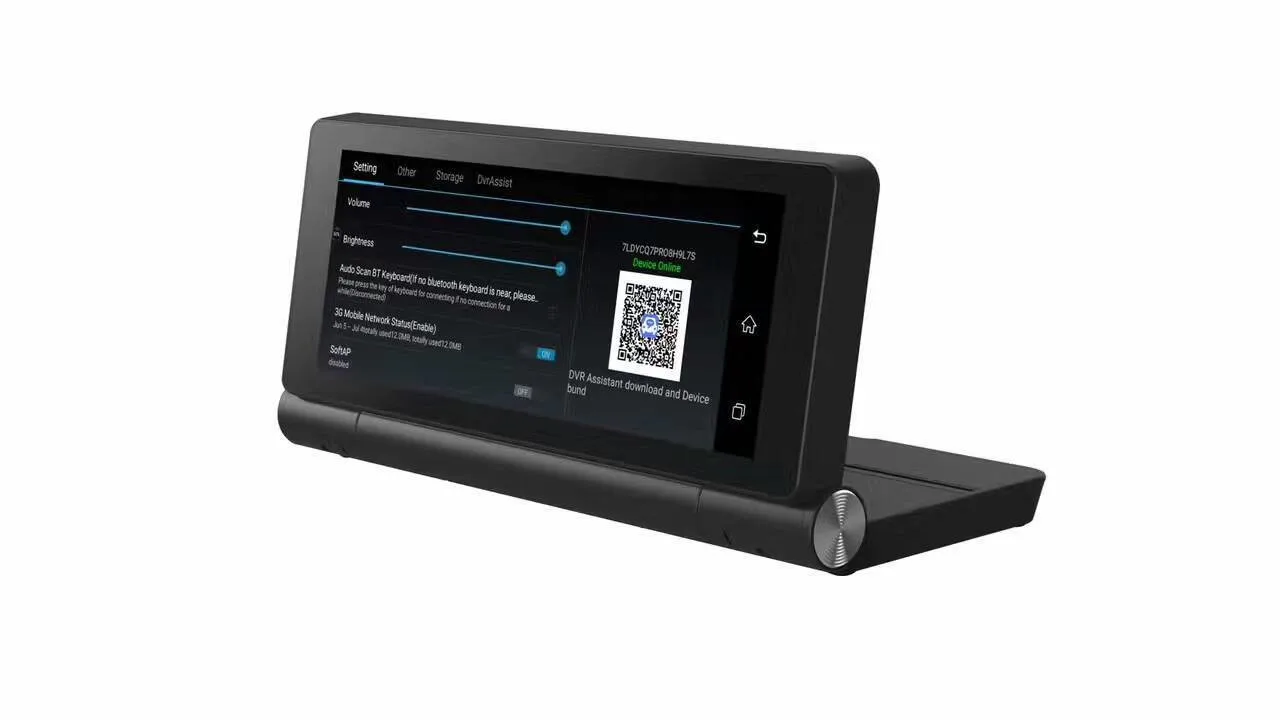 7" Inch Console HD1080p Car Black Box