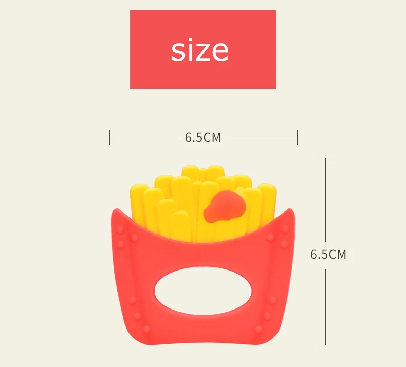 plastic baby teether toy