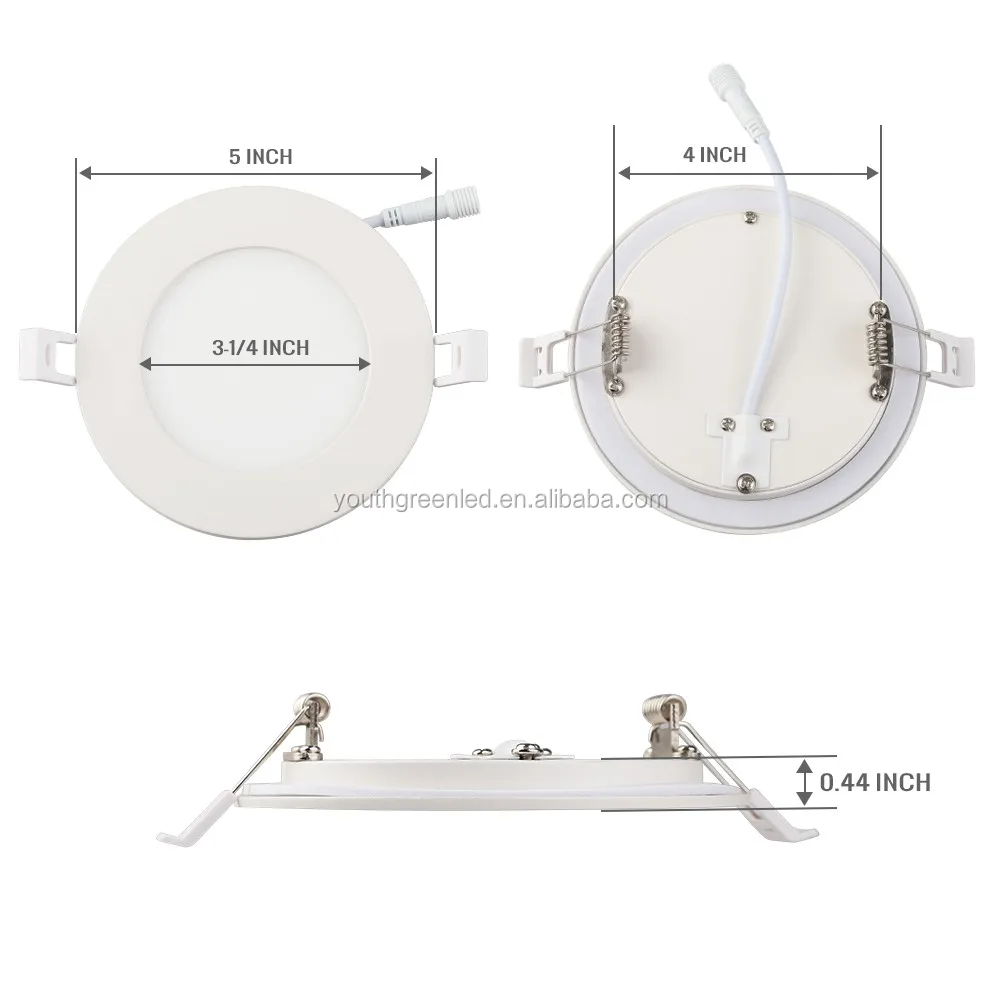 down light ETL Lighting YG Lighting Super Thin LED Recessed Light 3CCT led pot light