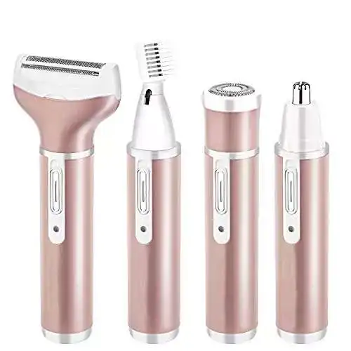 
New Design 4 in 1 Epilator Female Eyebrow Trimmer Epilator Shaver For Hair Removal Epilator Face depilador Female 