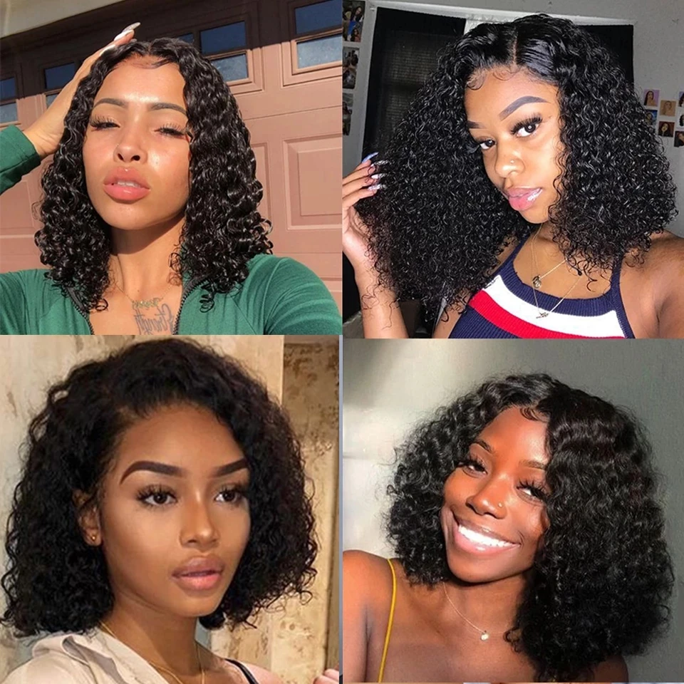 12 inch curly wig