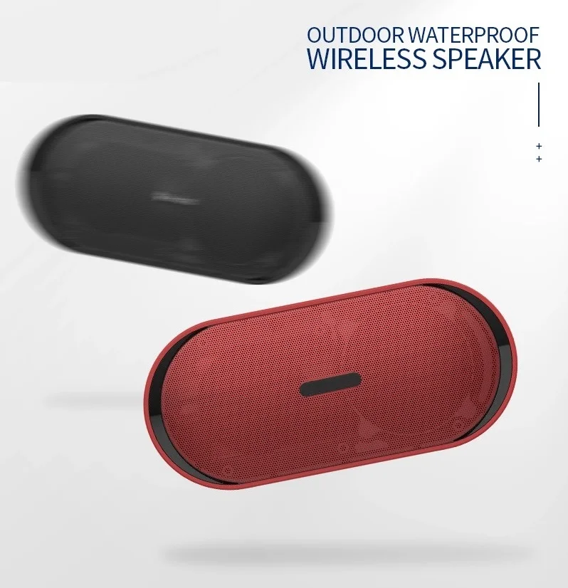 Custom Speaker Wireless BT Outdoor Portable Mini Blue tooth Speaker Waterproof Wireless Speaker - ANKUX.COM