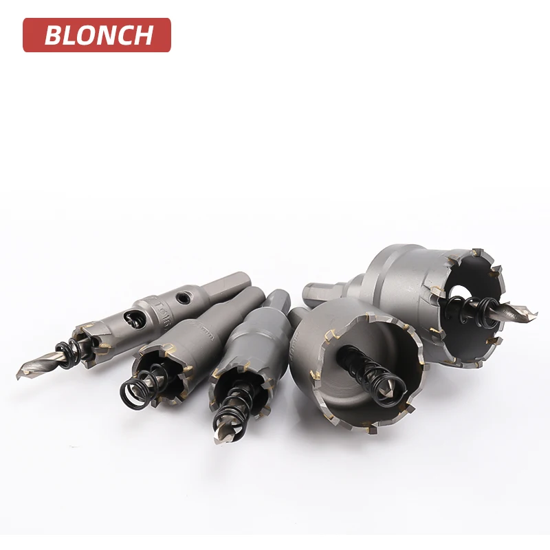 
Multi-teeth alloy hole saw stainless steel square tube around tube doors windows aluminium alloy cut TCT carbide drill bit 