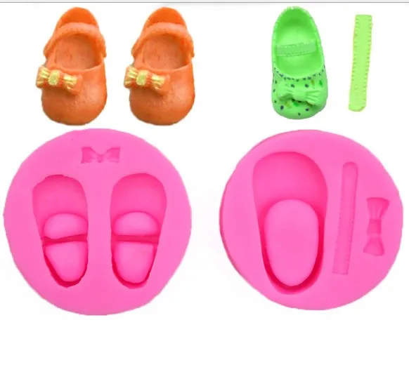 Fondant baby shoe mold sale