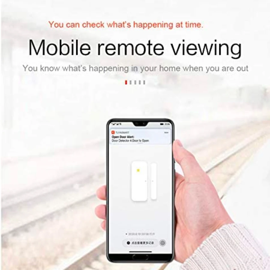 HiYi China manufacture hot sale zigbee 433 Hz remote check Window and Door Alarm - ANKUX.COM