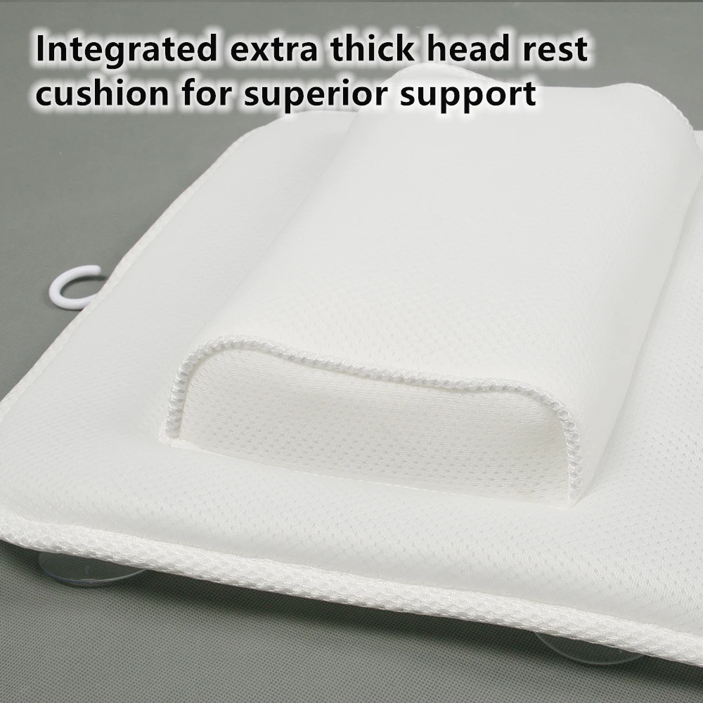 Full Body Spa Bath Pillow Mat With 3d Air Mesh Technology Buy Bath