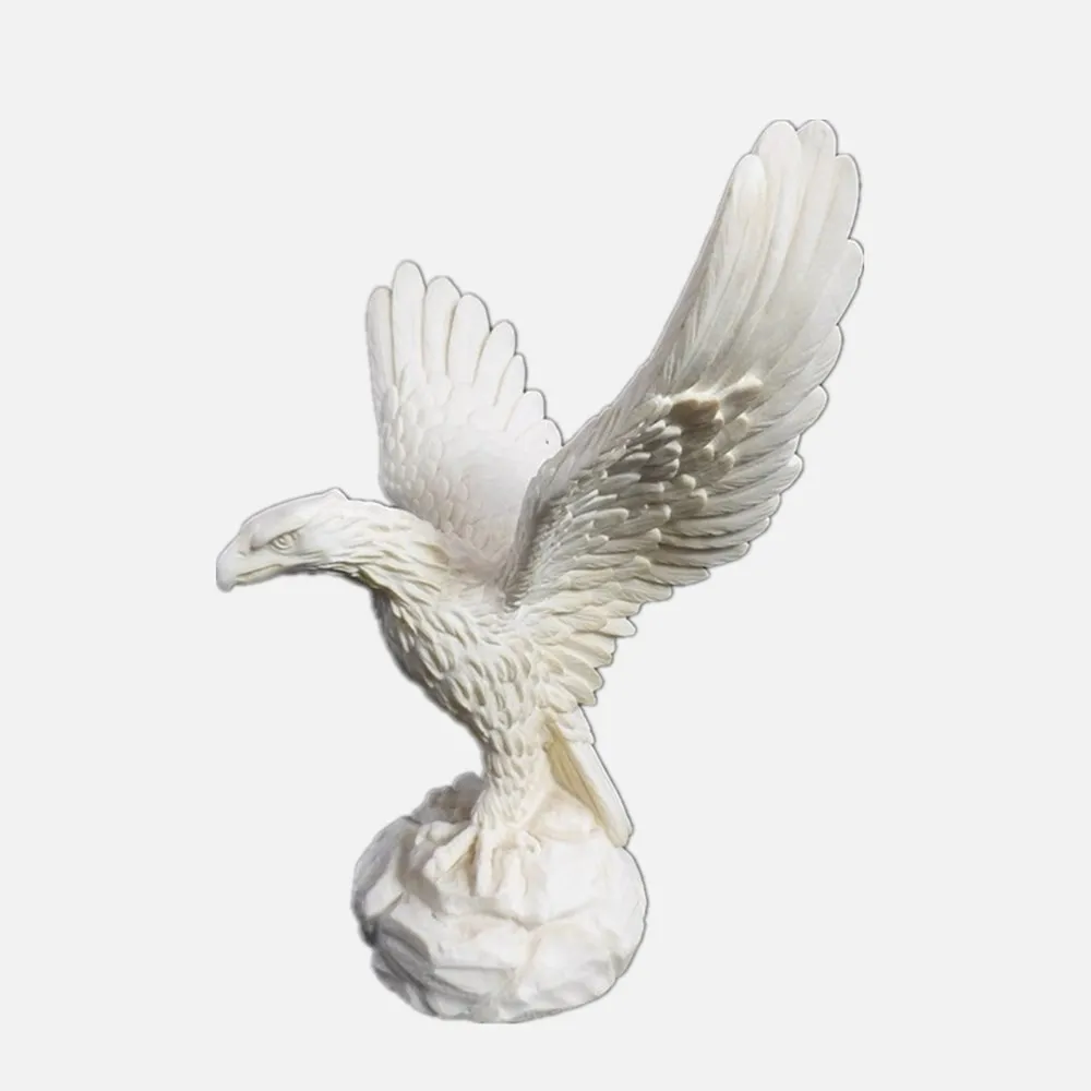 White Marble Stone Eagle Statue Buy Outdoor Eagle Statues,Large Eagle