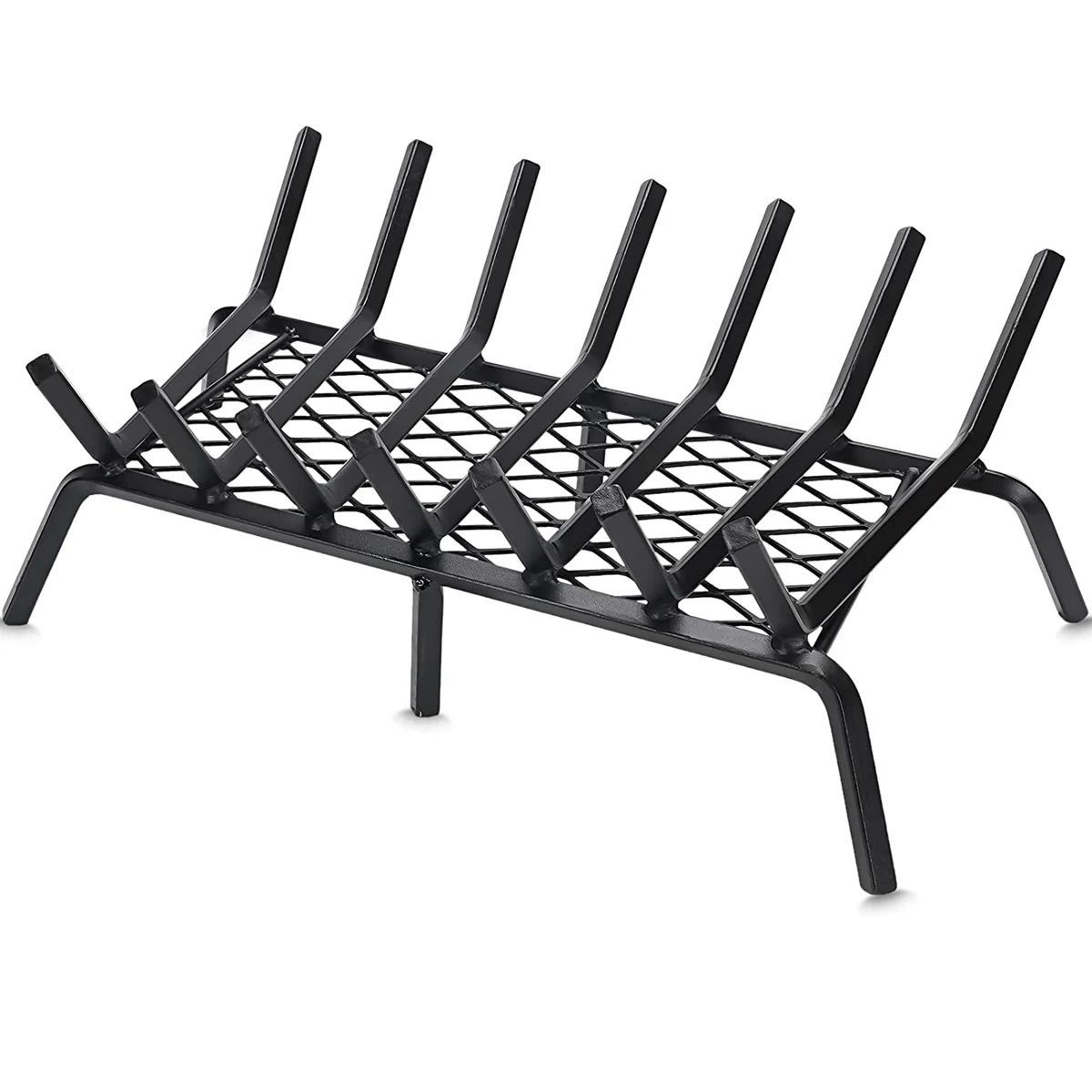 17 Inch Fireplace Grill Grate Heavy Duty Solid Steel Fire Grate For Fire Pit Buy Fireplace