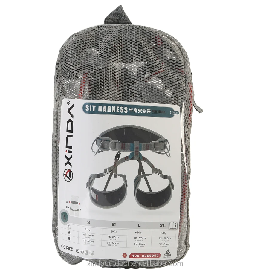 Xinda Ce Uiaa Certified Fashion Comfortable Half Body Rock Climbing
