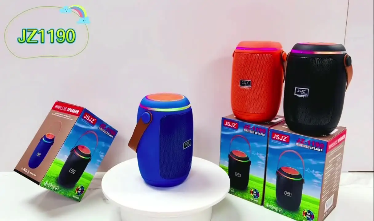 JZ-1190 Portable Bluetooth Speaker - Mini Speaker for Parties