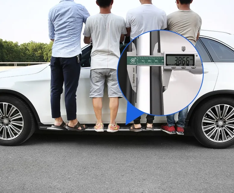 Universal Aluminium Alloy Running Board For Gla/glc/gle/glk/gls/gl/ml