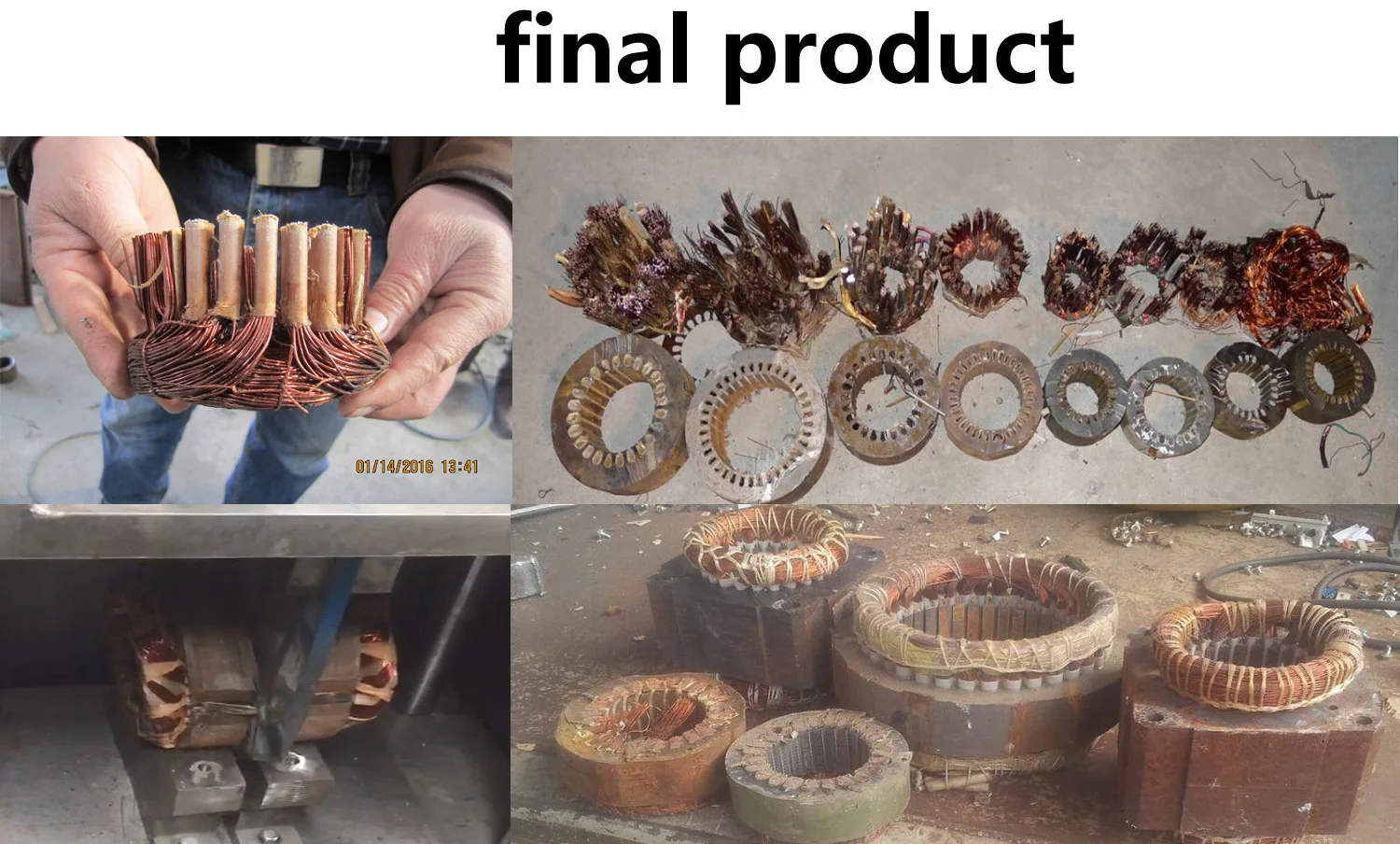 Vaner High Efficient Waste Electric Motor Rotor Recycling Machine