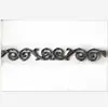 Wholesale Beautiful rustic cast Iron Main Gate Design garden ornaments for doors