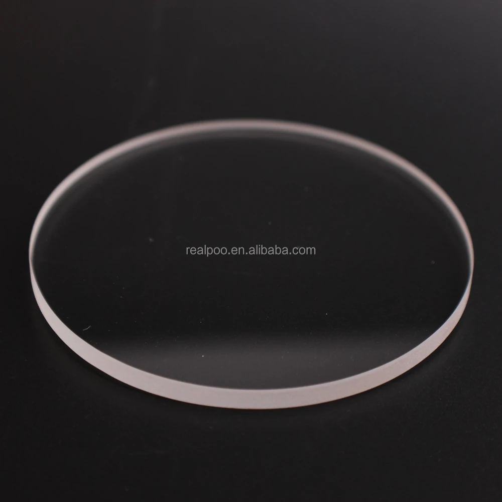 Diameter 100mm Thickness 2.25mm Borosilicate Glass Optical Window Lens