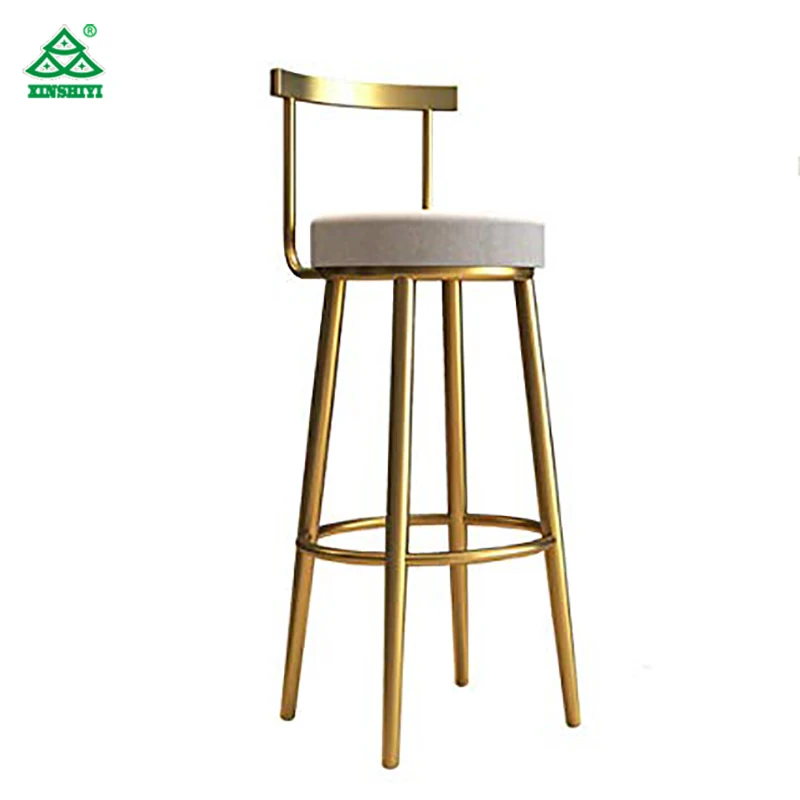 Modern Leather Bar Stool Seat High Chair With Metal Base Legs Buy Hotel Bar Stool Bar Metal