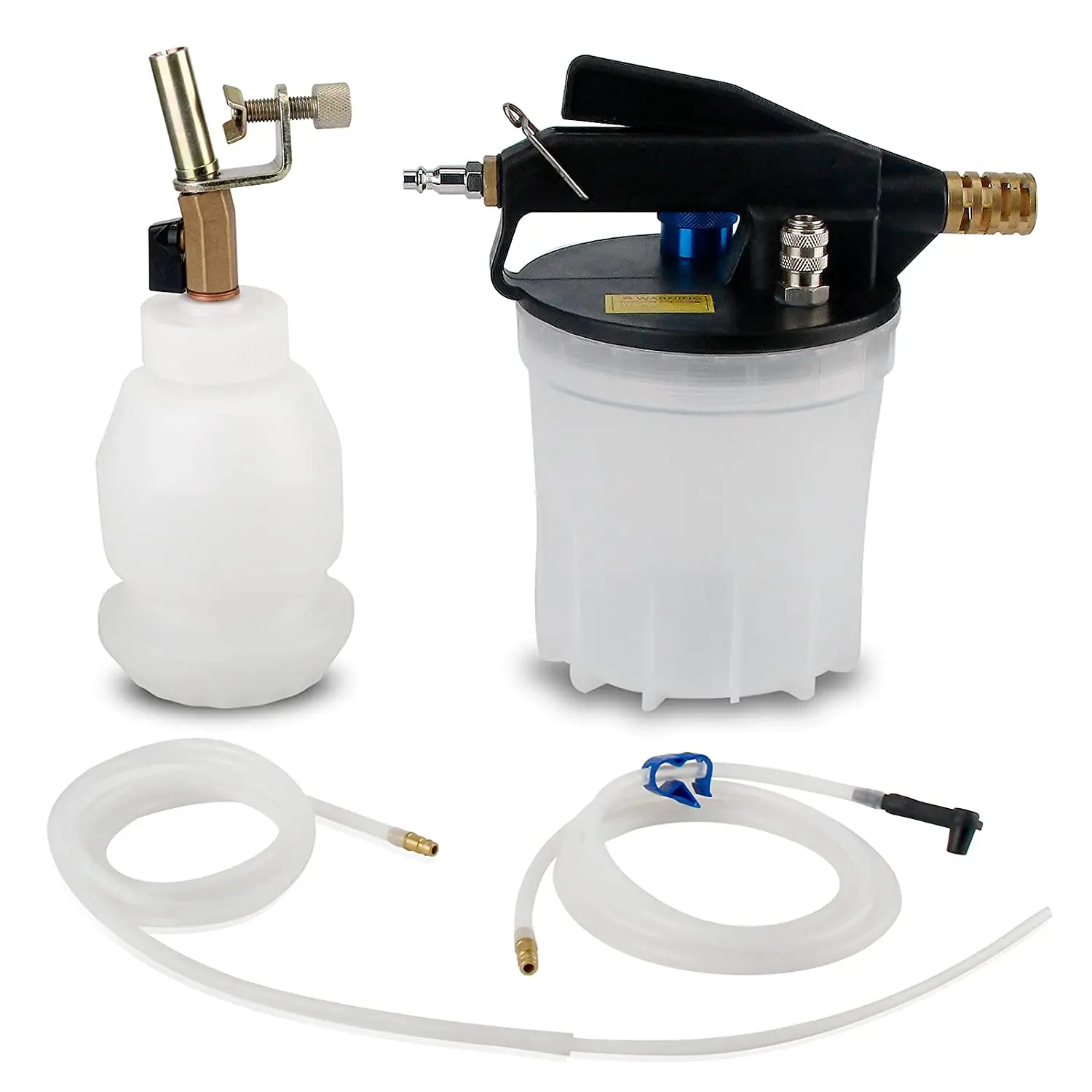 P Pbautos 2l Hand Brake Fluid Bleeder Bleeding Kit Brake Bleeder,Manual Brake Clutch Fluid