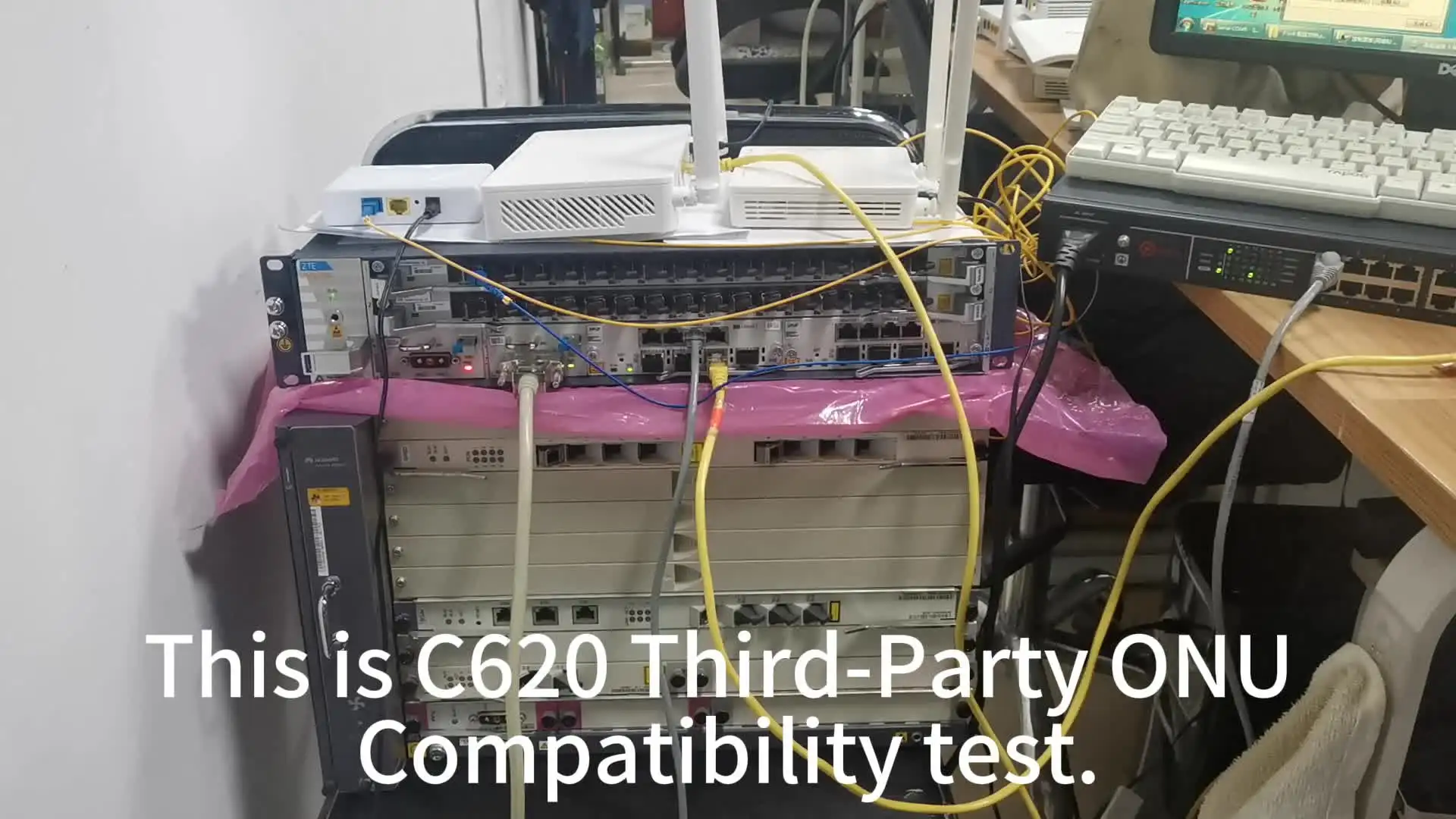 ZTE C620 OLT - 10G Control Uplink Board for GPON Networks