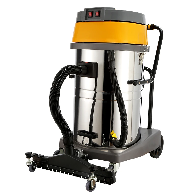 100l Stainless Steel Wet & Dry Vacuum Cleaner For Hotels,Schools,Office