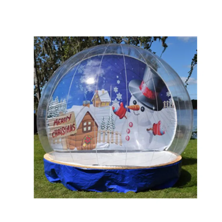2m Diameter Human Snow Globe/inflatable Snow Globe/snow Photo Globe