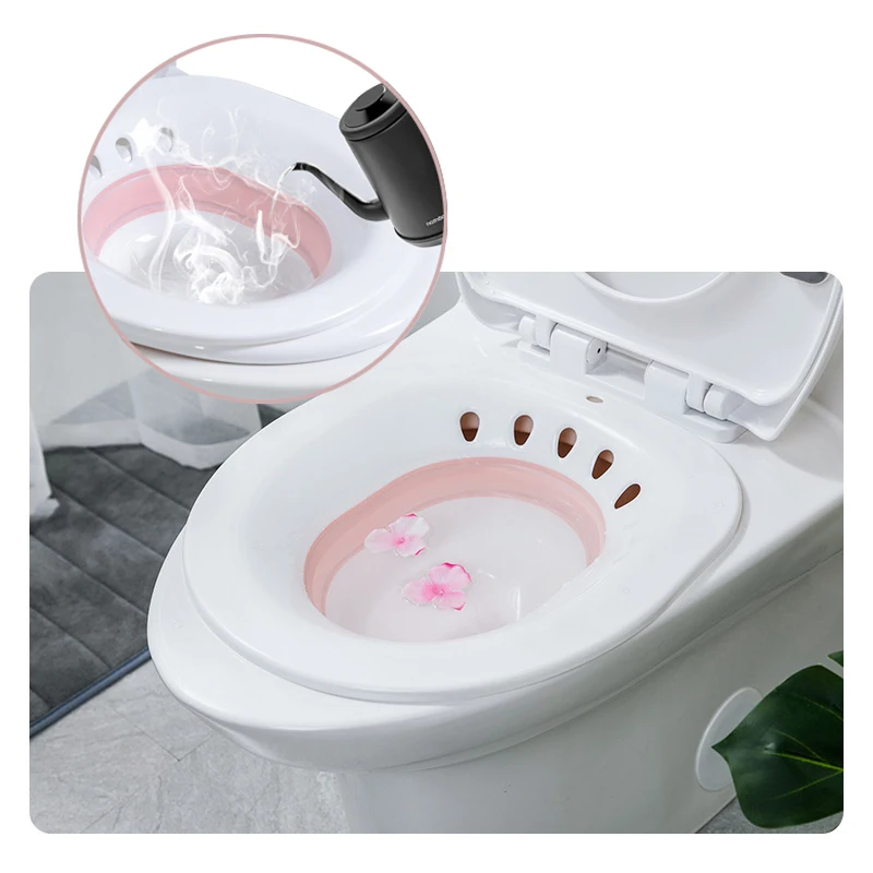 folding yoni v steam bath seat portable 