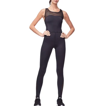 one piece fitness jumpsuit
